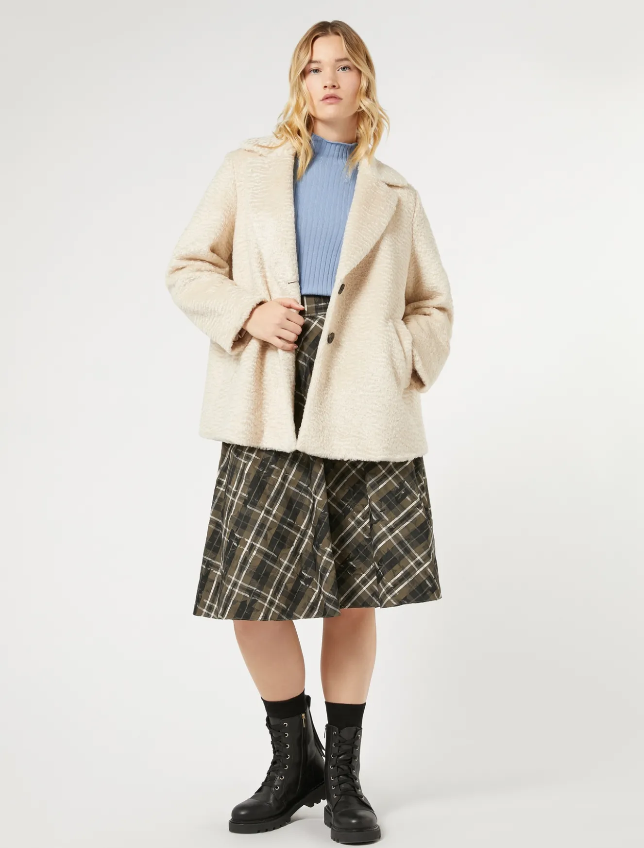 Pullover aus Viskose mit Stretchanteil