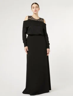 Pullover aus Viskose mit Stickerei