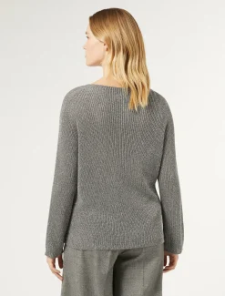 Pullover aus Viskose und Lurex