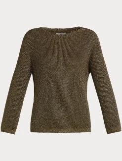 Pullover aus Viskose und Lurex