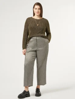 Pullover aus Viskose und Lurex