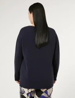 Pullover aus Viskose, Wolle und Kaschmir