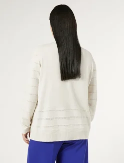 Pullover aus Viskose, Wolle und Kaschmir