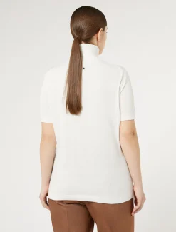 Pullover aus Viskosegewebe