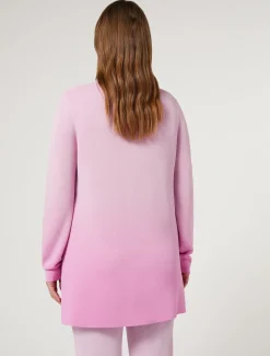 Pullover aus Viskose-Jacquard