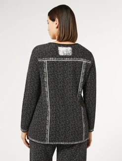 Pullover aus Viskose-Jacquard