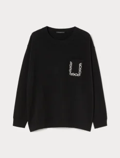 Pullover aus Wolle, Seide und Kaschmir