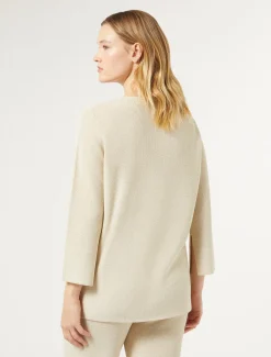 Pullover aus Wolle und Lurex