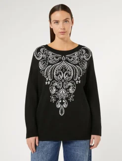 Pullover aus Wolle und Viskose