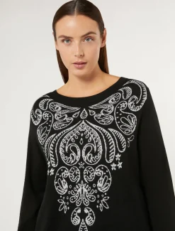 Pullover aus Wolle und Viskose