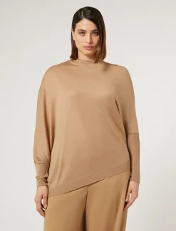 Pullover aus Wolle-Seiden-Gemisch