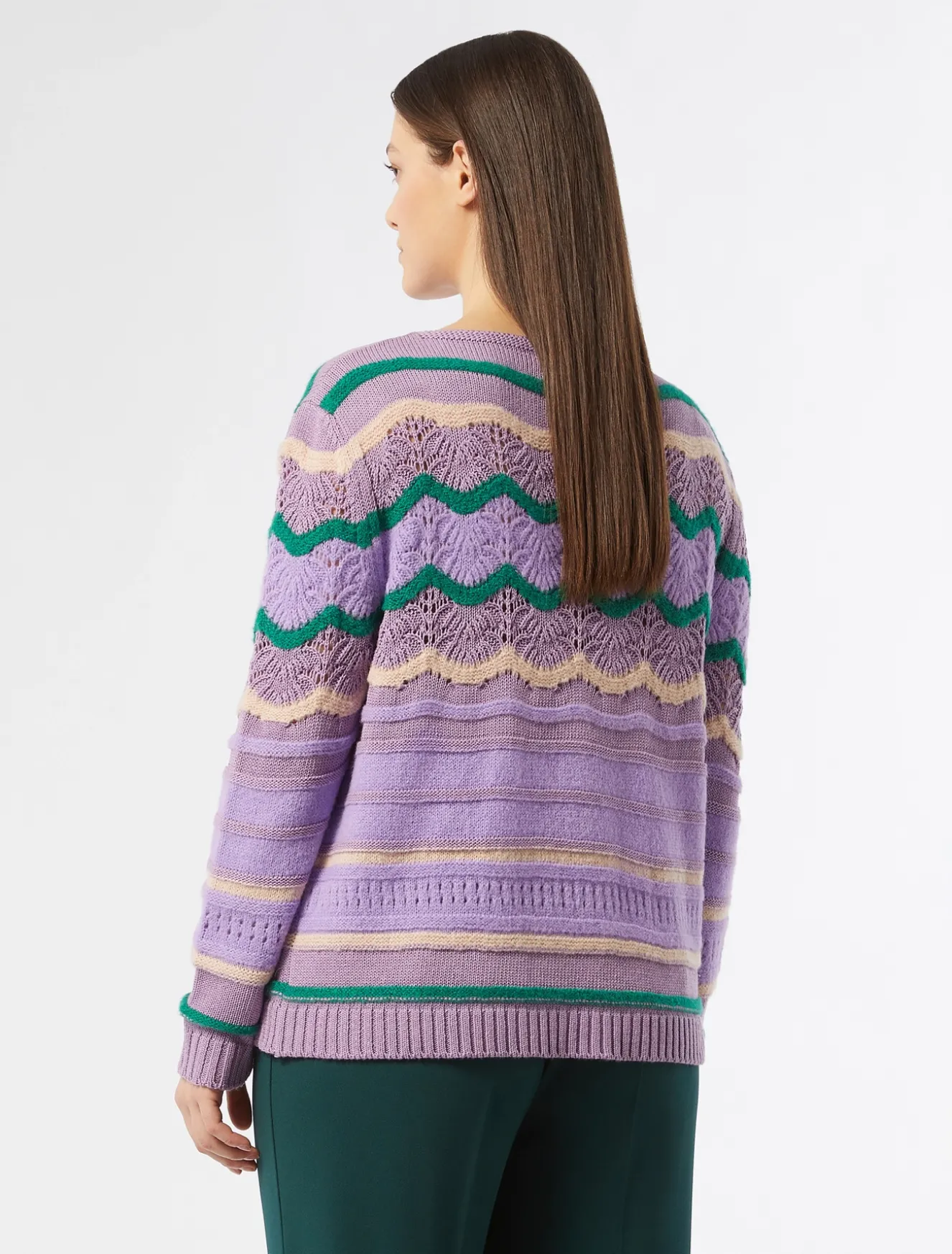 Pullover aus Wollgemisch