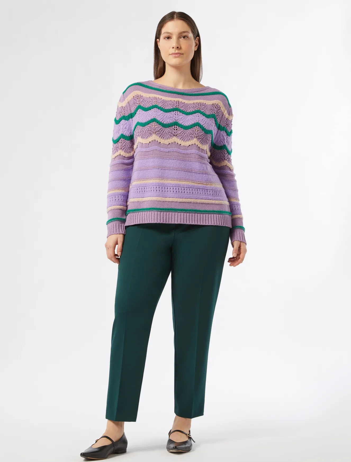 Pullover aus Wollgemisch