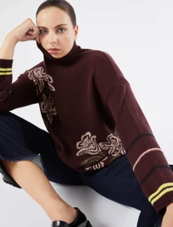 Pullover aus Wollgemisch