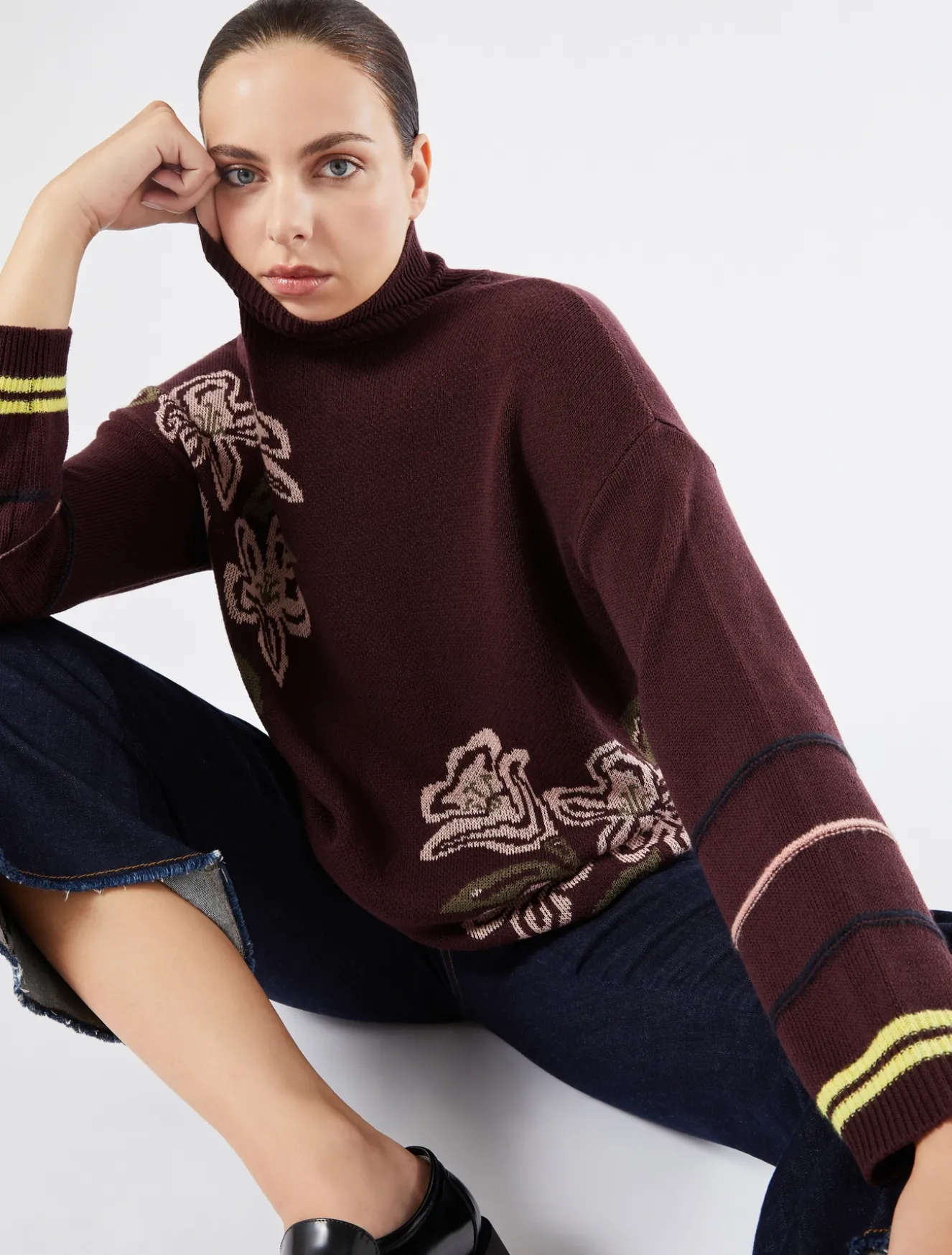 Pullover aus Wollgemisch