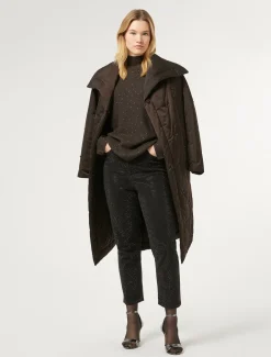 Pullover aus Wollmischung mit Strass