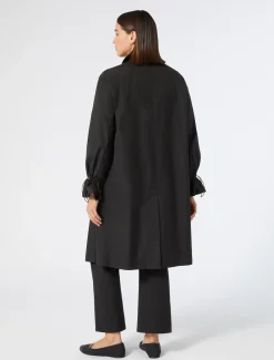 Regenmantel aus wasserabweisendem Mikrotwill