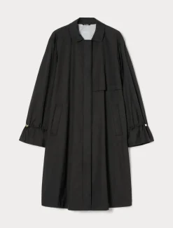 Regenmantel aus wasserabweisendem Mikrotwill