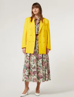 Rock aus Baumwollpopeline