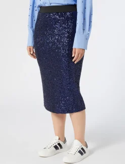 Rock aus besticktem Tüll