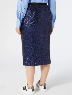 Rock aus besticktem Tüll