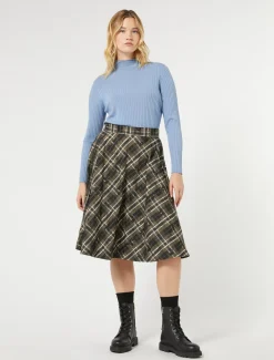 Rock aus Jacquard-Taft