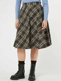 Rock aus Jacquard-Taft