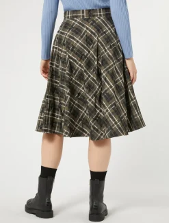 Rock aus Jacquard-Taft