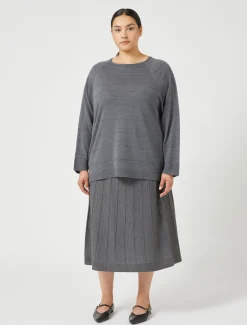 Rock aus Merinowollgemisch