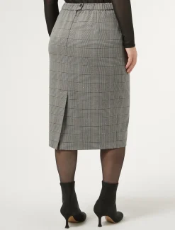 Rock mit Glencheck-Karos