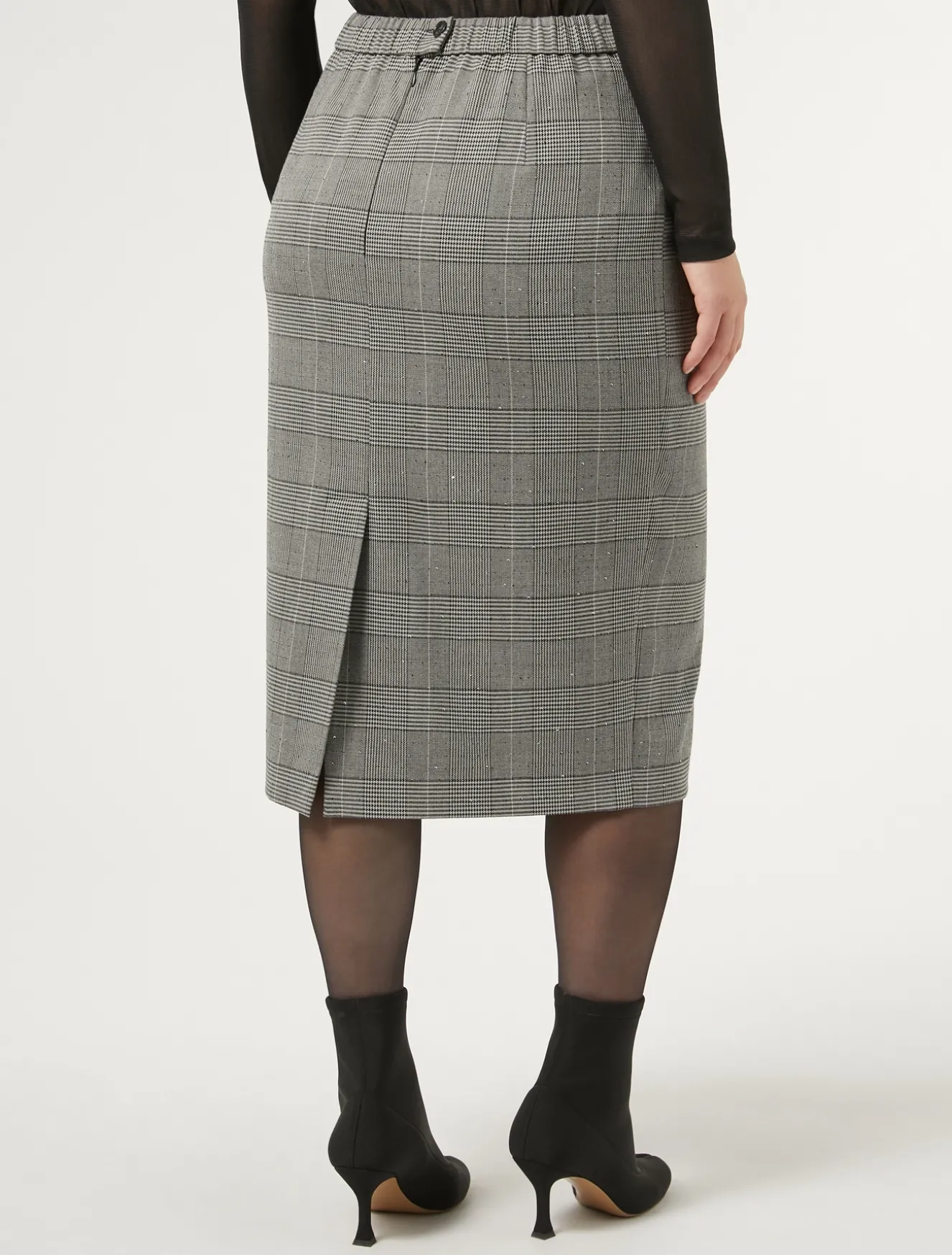 Rock mit Glencheck-Karos