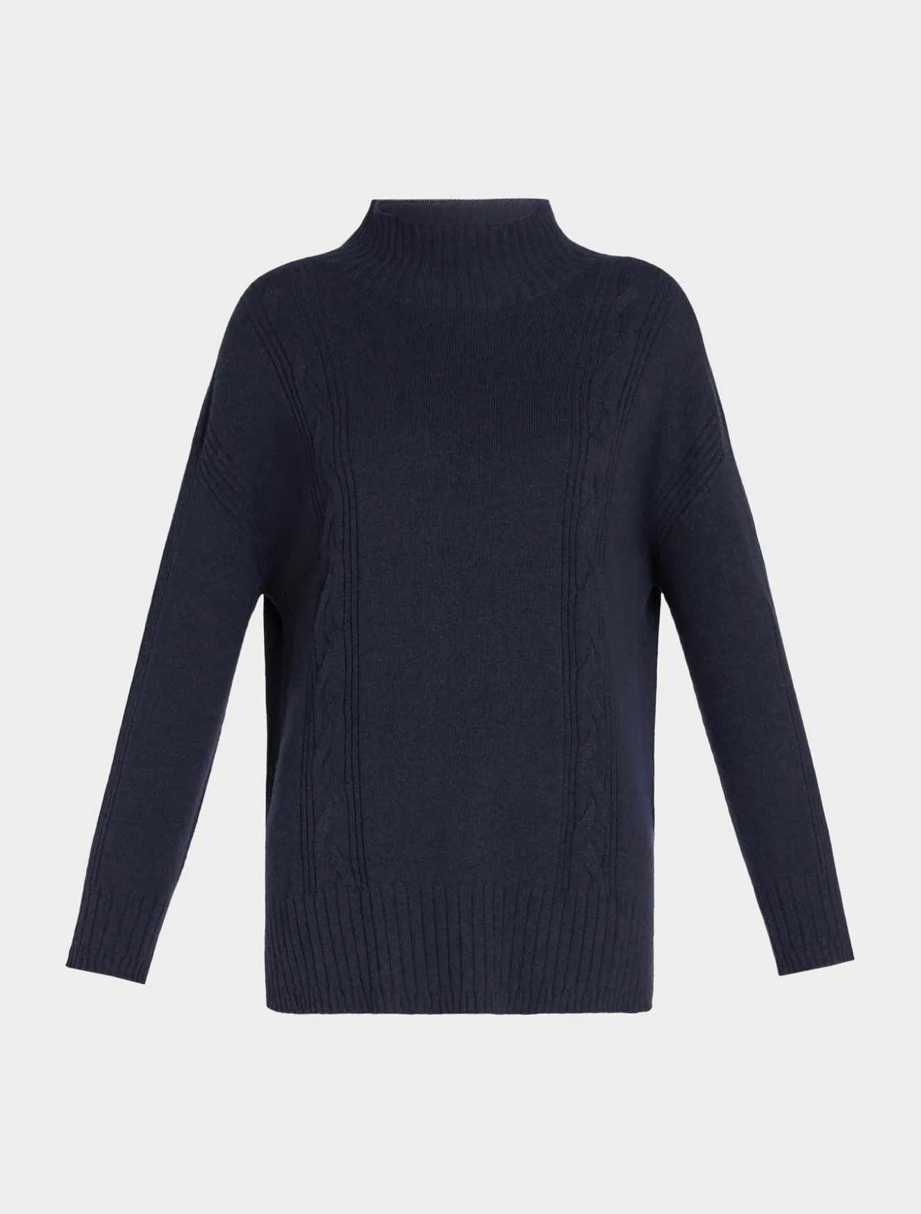 Rollkragenpullover aus Kaschmirgemisch