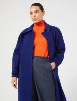 Rollkragenpullover aus Wolle