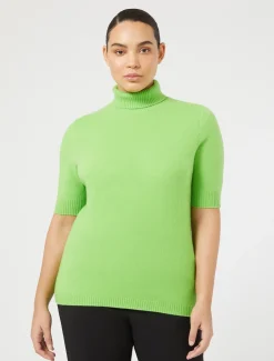 Rollkragenpullover aus Woll-Kaschmir-Strick