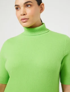 Rollkragenpullover aus Woll-Kaschmir-Strick