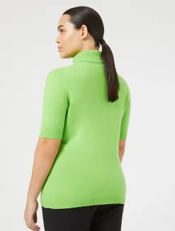 Rollkragenpullover aus Woll-Kaschmir-Strick