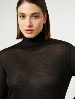 Rollkragenpullover aus Wolle und Kaschmir