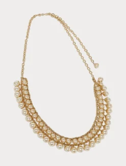 Schmuckgürtel mit Perlen