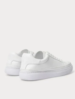 Sneakers aus beschichtetem Jersey