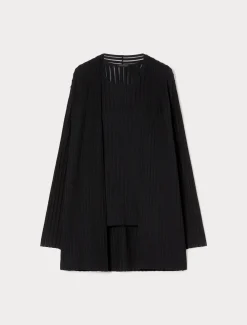 Strickjacke und Top aus Viskose