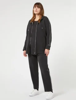 Sweatshirt aus Interlock-Jersey