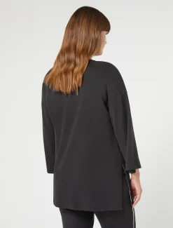 Sweatshirt aus Interlock-Jersey