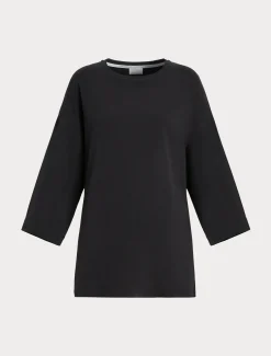 Sweatshirt aus Interlock-Jersey