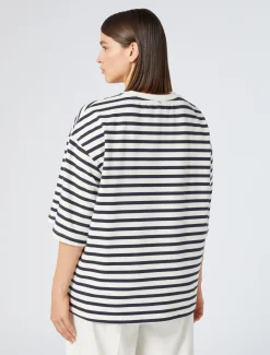 Sweatshirt aus Jersey mit Stickerei