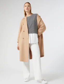 Sweatshirt aus Jersey und Popeline