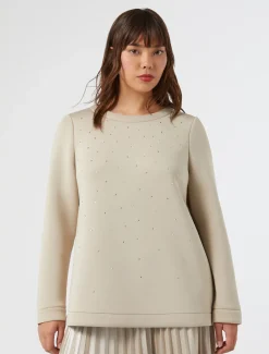 Sweatshirt aus Neoprenstoff