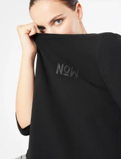 Sweatshirt aus Scuba Crêpe