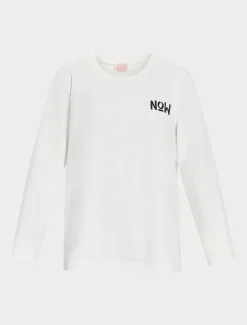 Sweatshirt aus Scuba Crêpe