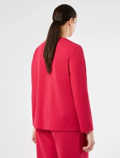 Sweatshirt aus Scuba Crêpe