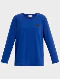 Sweatshirt aus Scuba Crêpe